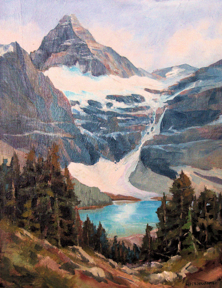Mt. Assiniboine, Alberta Landscape Painting
